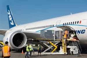 boeing 787 gate test at seatac 140512