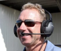Pilot Wears Flightcom Denali Headset