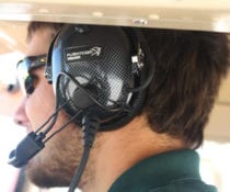 Rocky Mtn. College Student Wears Flightcom