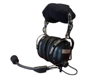 Casque Flightcom 4DX Classic : double jack aviation - passif - câble droit  pour pilotes d'avion